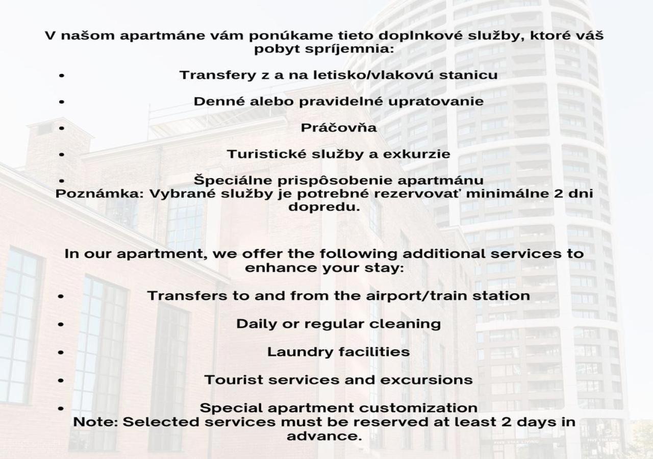 Skau Eurovea Duplex Apartment Danube Exclusive View Free Parking Bratislava Exterior photo